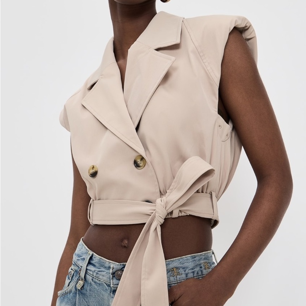 Ronny Kobo Galicia Vest Beige